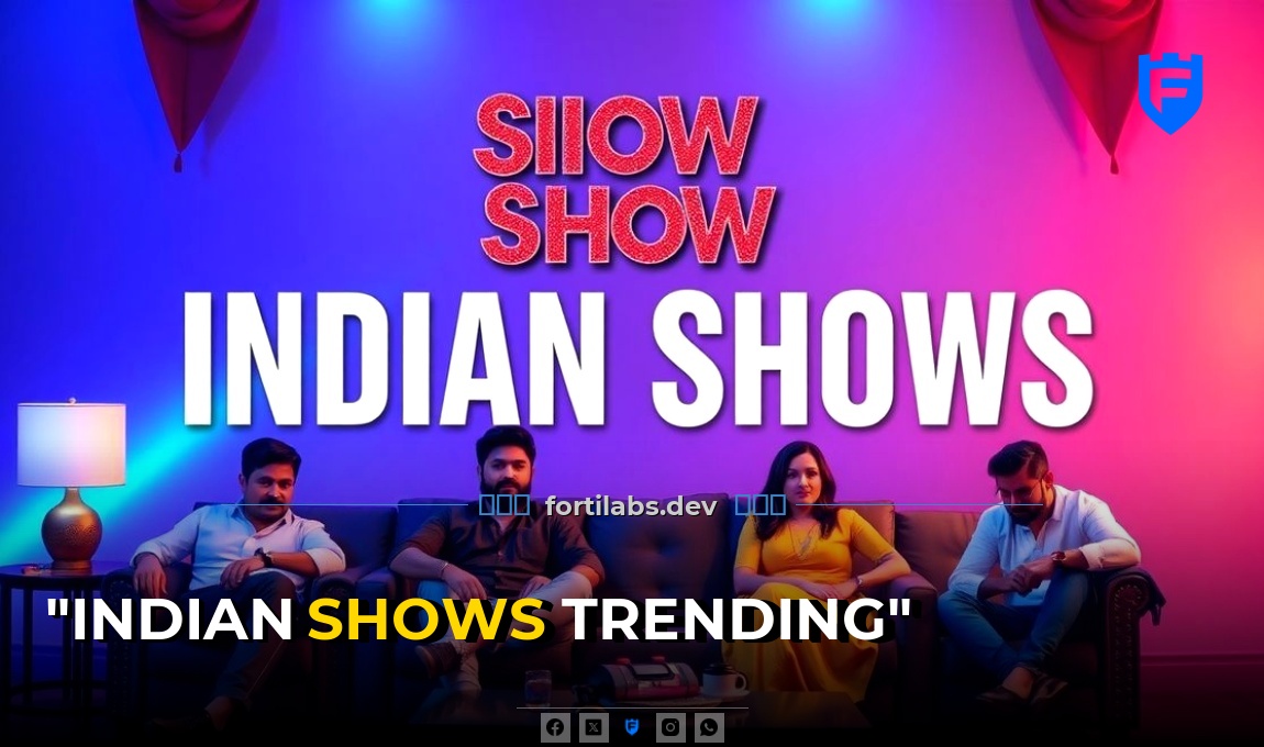 Indian TV Shows Trending Now
