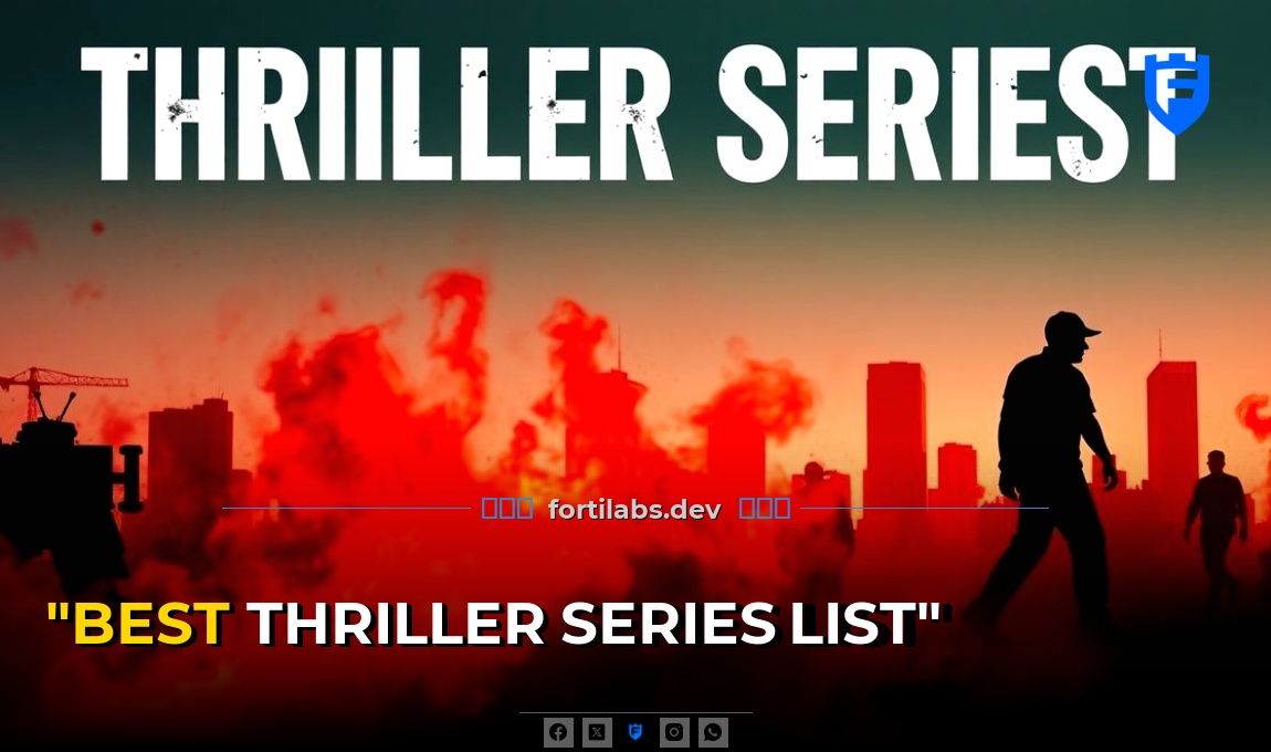 Best Thriller Series List