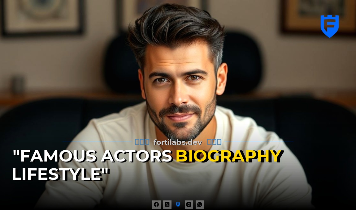 Famous Actors Biography & Lifestyle