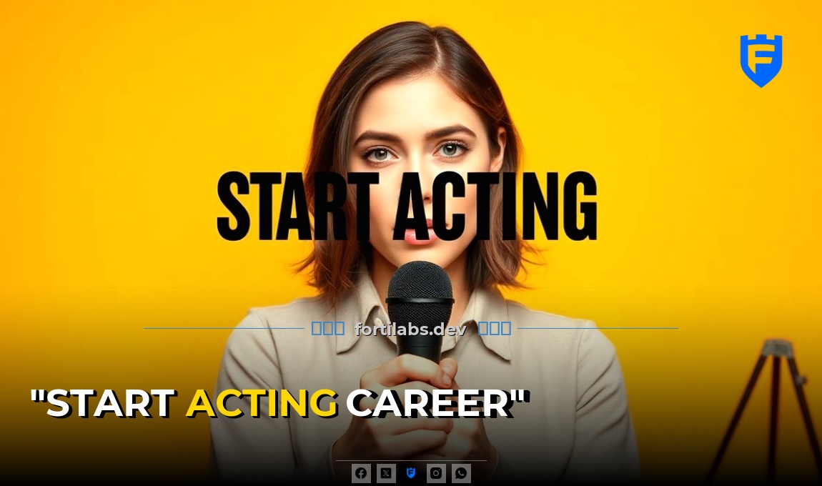 How to Start Acting Career