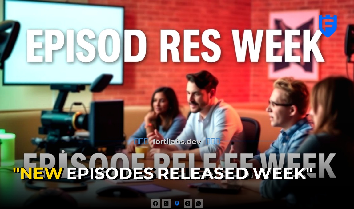 New Episodes Released This Week