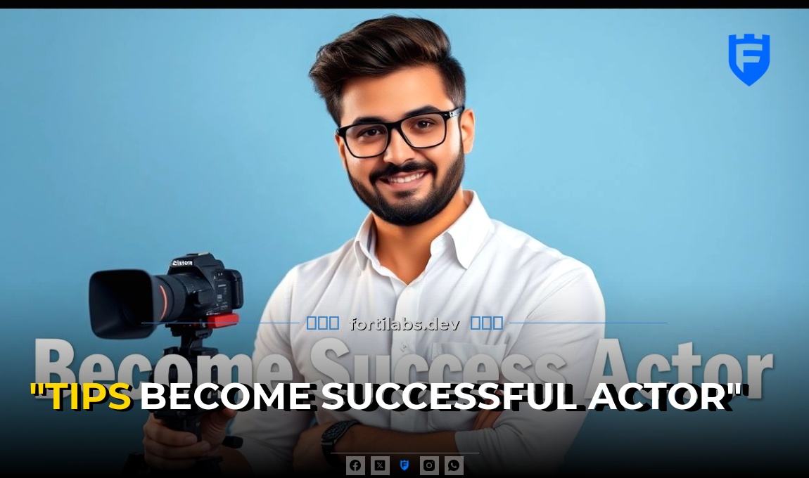 Tips to Become a Successful Actor